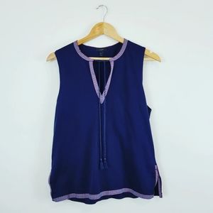 J.CREW | Navy Tank Top Size Small 100% Cotton